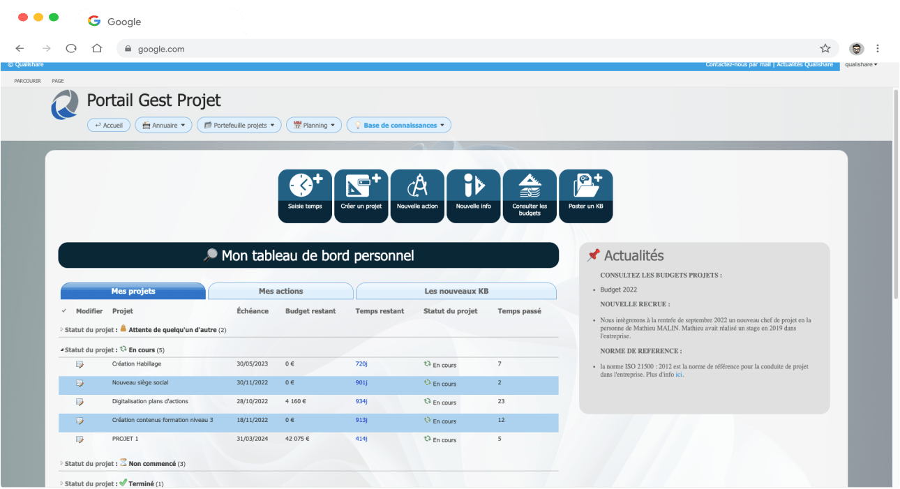 Logiciel Gest Projet