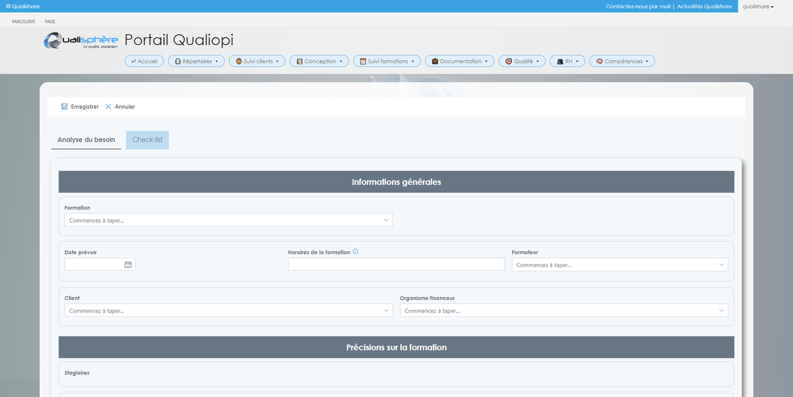 Portail Qualiopi